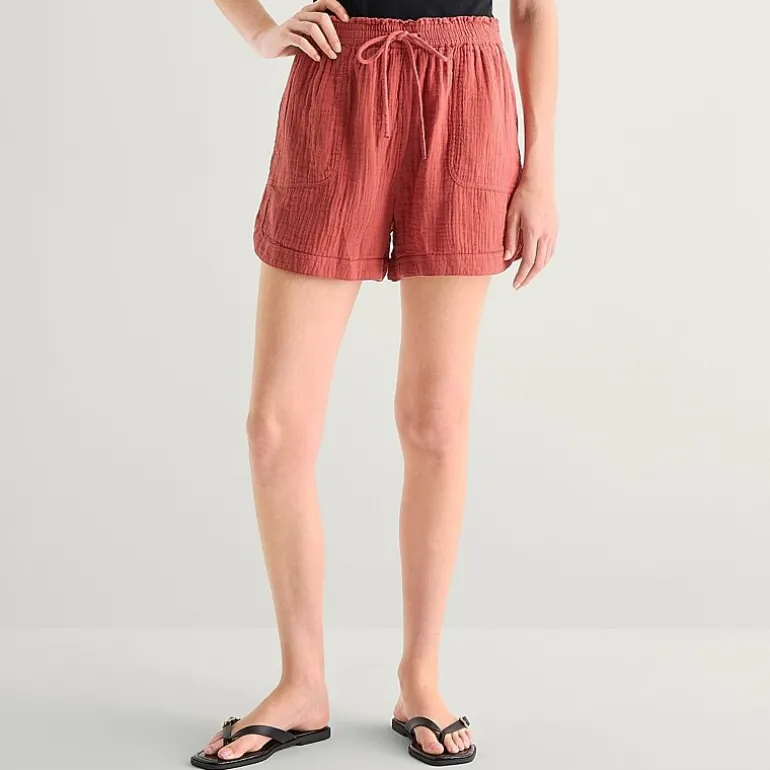 a.n.a Womens 3 1/2" Pull-On Short