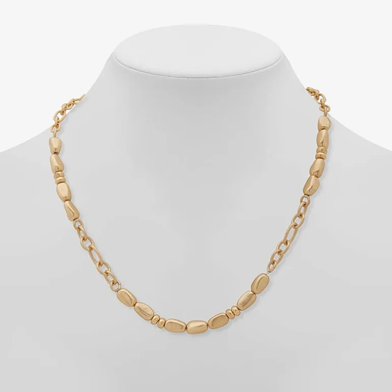 a.n.a Womens Stainless Steel 20 Inch Collar Necklace