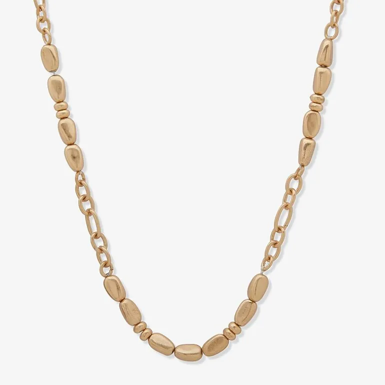 a.n.a Womens Stainless Steel 20 Inch Collar Necklace