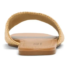 a.n.a Womens Straw Slide Sandals
