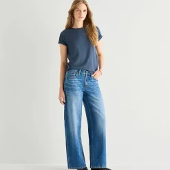 a.n.a Womens Tall Crew Neck Short Sleeve T-Shirt