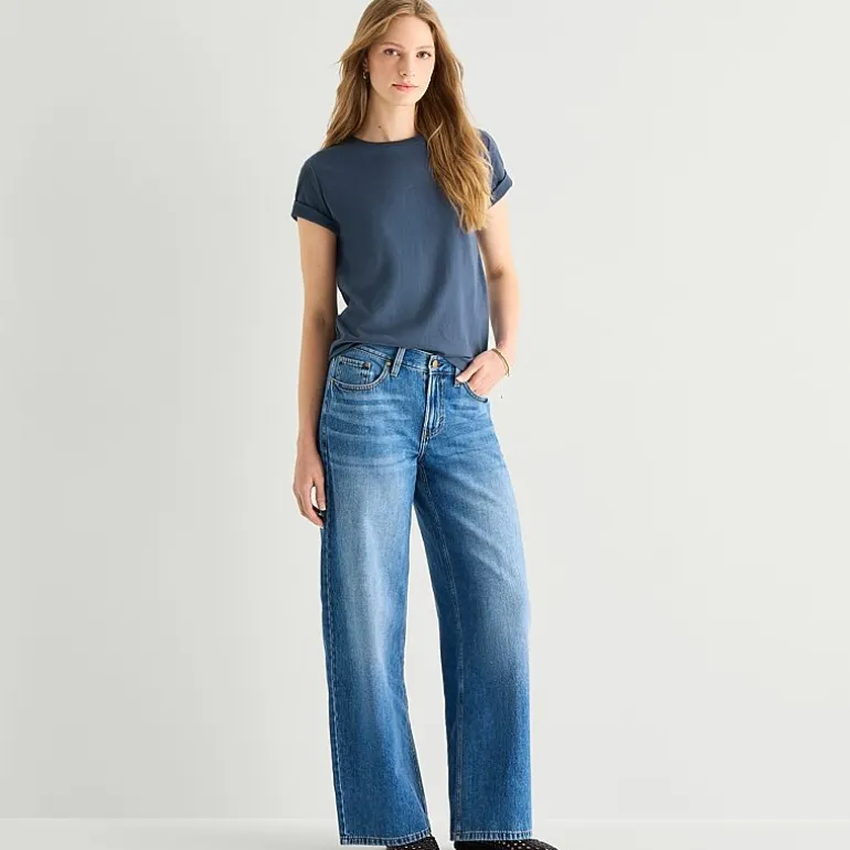 a.n.a Womens Tall Crew Neck Short Sleeve T-Shirt