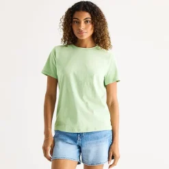 a.n.a Womens Tall Crew Neck Short Sleeve T-Shirt