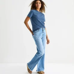 a.n.a Womens Tall Crew Neck Short Sleeve T-Shirt