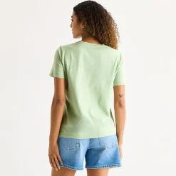 a.n.a Womens Tall Crew Neck Short Sleeve T-Shirt