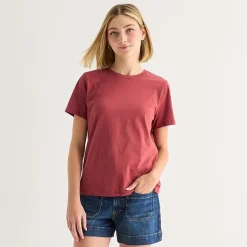 a.n.a Womens Tall Crew Neck Short Sleeve T-Shirt