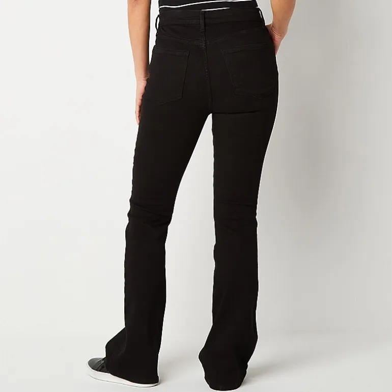 a.n.a Womens Tall High Rise Flare Leg Jean