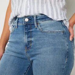 a.n.a Womens Tall High Rise Flare Leg Jean