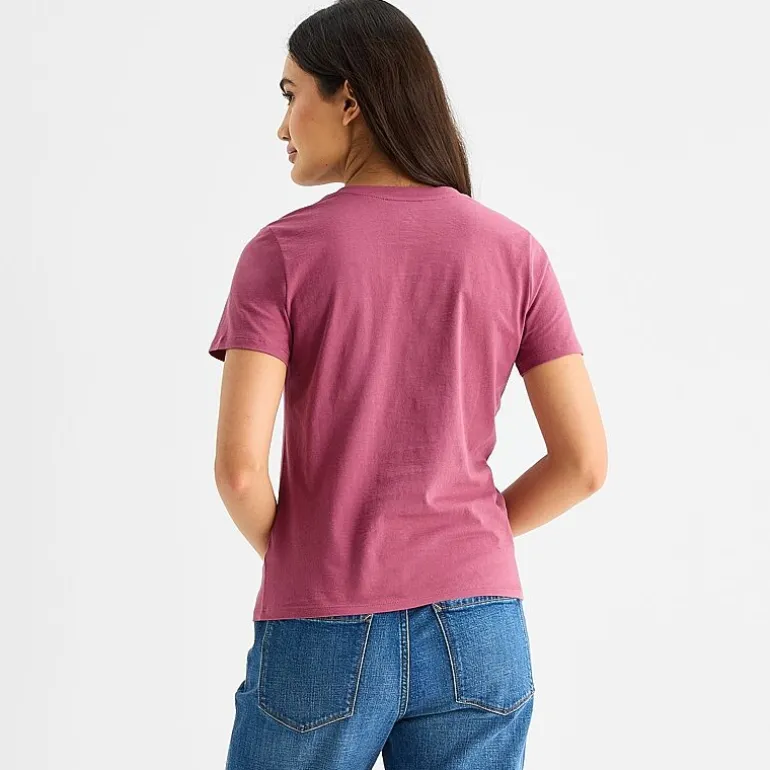 a.n.a Womens Tall V Neck Short Sleeve T-Shirt