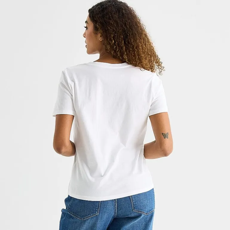 a.n.a Womens Tall V Neck Short Sleeve T-Shirt