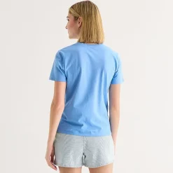 a.n.a Womens V Neck Short Sleeve T-Shirt