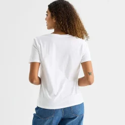 a.n.a Womens V Neck Short Sleeve T-Shirt