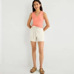 a.n.a Womens V Neck Sleeveless Tank Top