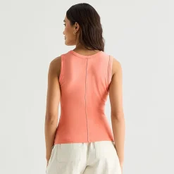 a.n.a Womens V Neck Sleeveless Tank Top