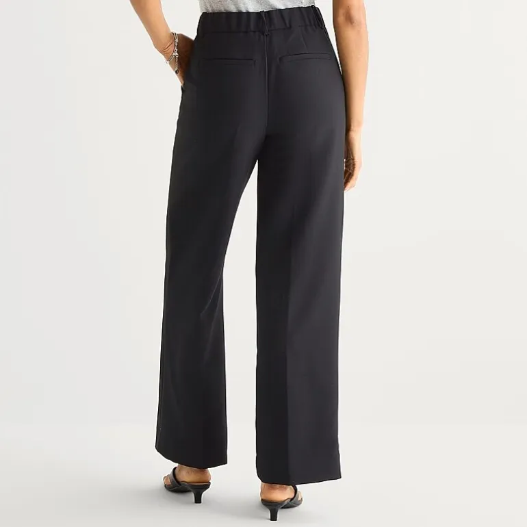 a.n.a Womens Wide Leg High Rise Trouser