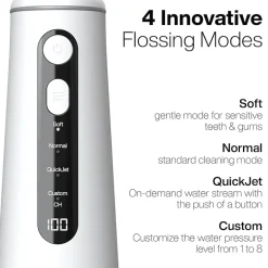 Aquasonic Elite Rechargeable Water Flosser