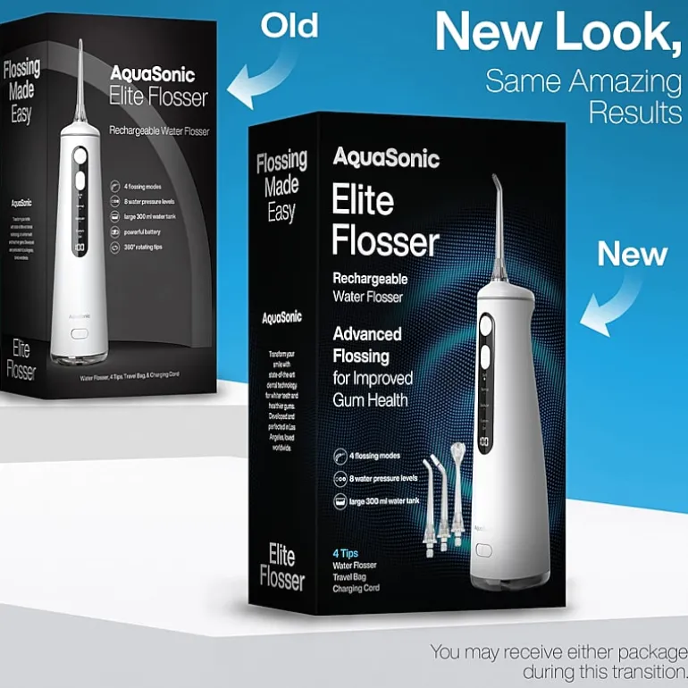 Aquasonic Elite Rechargeable Water Flosser