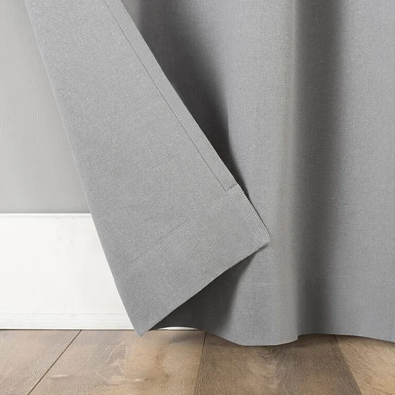 Archaeo Boulder Tab Top Sheer Single Curtain Panel