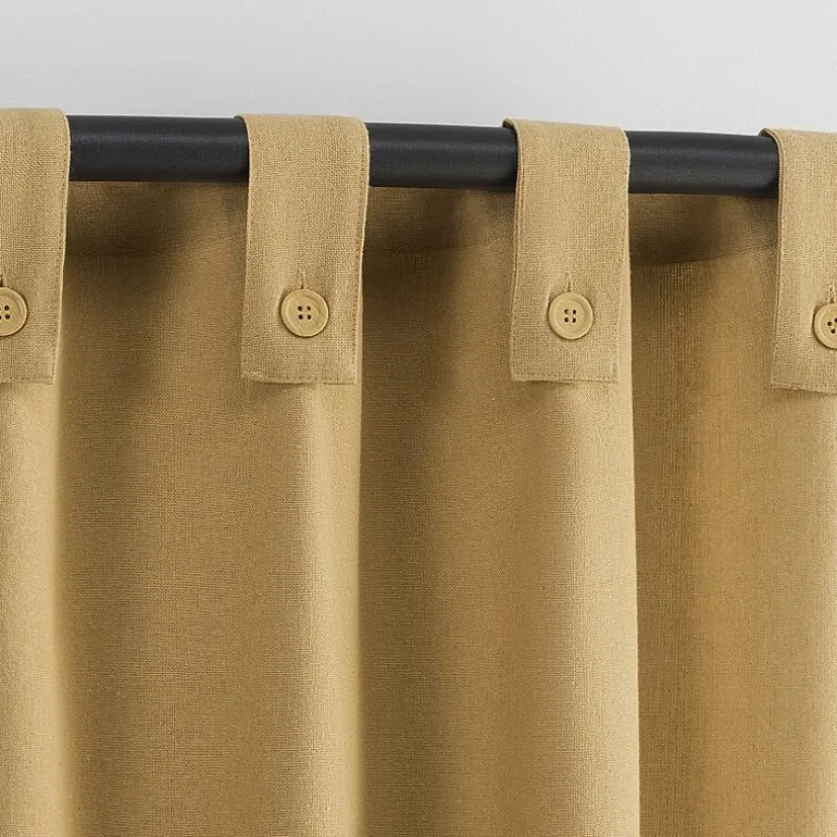 Archaeo Boulder Tab Top Sheer Single Curtain Panel