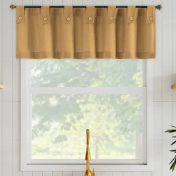 Archaeo Boulder Tab Top Tailored Valance