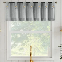 Archaeo Boulder Tab Top Tailored Valance