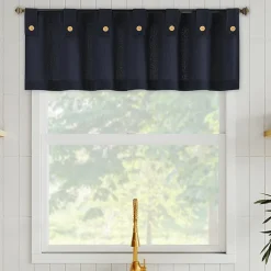 Archaeo Boulder Tab Top Tailored Valance