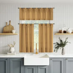 Archaeo Boulder Tab Top Tailored Valance