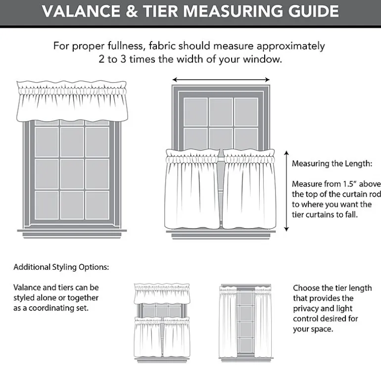 Archaeo Boulder Tab Top Tailored Valance