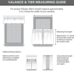 Archaeo Boulder Tab Top Tailored Valance