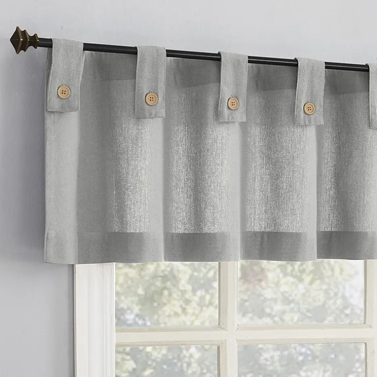Archaeo Boulder Tab Top Tailored Valance
