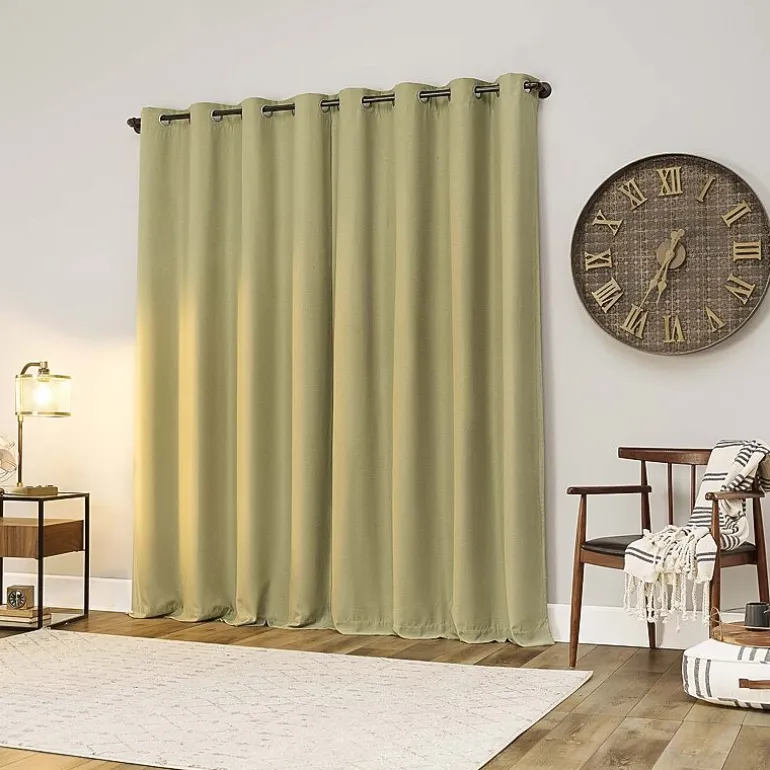 Archaeo Colt Grommet Top Energy Saving 100% Blackout Single Curtain Panel