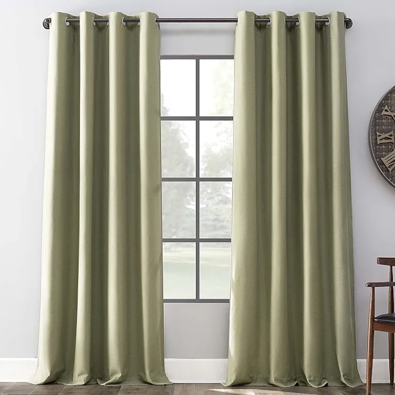 Archaeo Colt Grommet Top Energy Saving 100% Blackout Single Curtain Panel