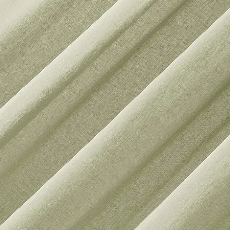 Archaeo Coralie Rod Pocket Sheer Single Curtain Panel