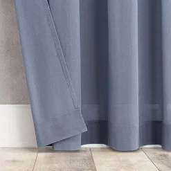 Archaeo Coralie Rod Pocket Sheer Single Curtain Panel