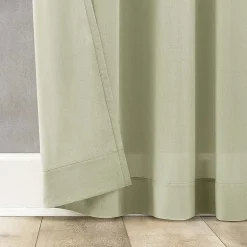 Archaeo Coralie Rod Pocket Sheer Single Curtain Panel