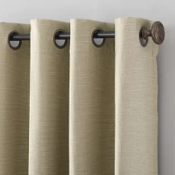 Archaeo Gelso Grommet Top 100% Blackout Single Curtain Panel