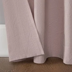 Archaeo Sarro Washed Cotton Tab Top Light-Filtering Single Curtain Panel
