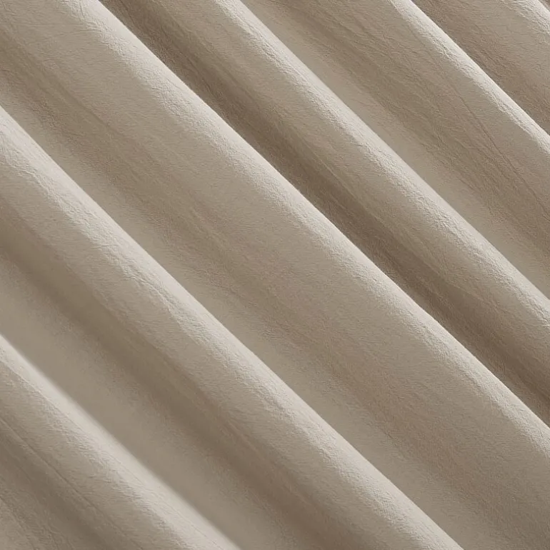 Archaeo Sarro Washed Cotton Tab Top Light-Filtering Single Curtain Panel