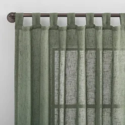 Archaeo Tansy Tab Top Light-Filtering Single Curtain Panel