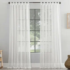 Archaeo Tansy Tab Top Light-Filtering Single Curtain Panel