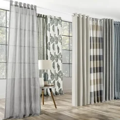 Archaeo Tansy Tab Top Light-Filtering Single Curtain Panel
