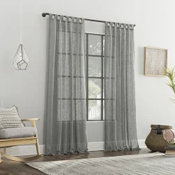 Archaeo Tansy Tab Top Light-Filtering Single Curtain Panel