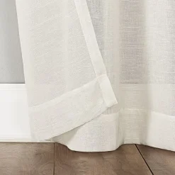 Archaeo Vail Grommet Top Sheer Single Curtain Panel