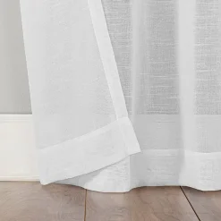 Archaeo Vail Grommet Top Sheer Single Curtain Panel