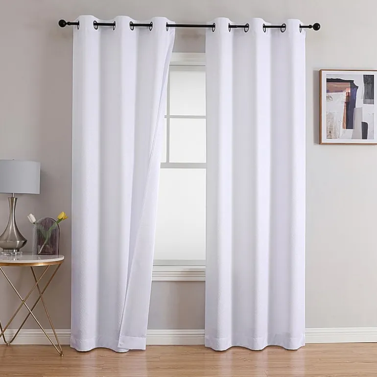 Archie Grommet Top Blackout Set of 2 Curtain Panel