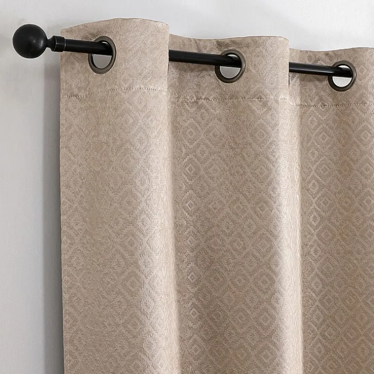 Archie Grommet Top Blackout Set of 2 Curtain Panel