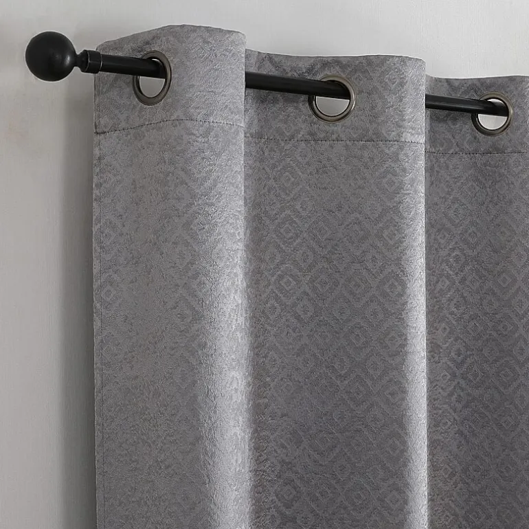 Archie Grommet Top Blackout Set of 2 Curtain Panel