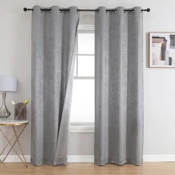 Archie Grommet Top Blackout Set of 2 Curtain Panel