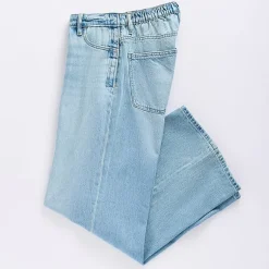 Arizona Airy Drape Womens Juniors Low Rise Adaptive Seated Wear Baggy Fit Jean