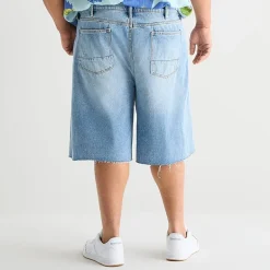 Arizona Baggy Fit Mens 12" Big and Tall Denim Short
